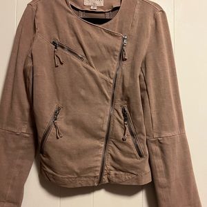 MARRAKECH Mollie Moto Jacket Brown Medium
